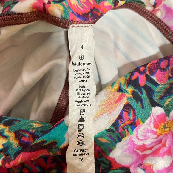 Lululemon Wunder Under Spectrum Hi Rise tights Leggings SIZE 4 - Picture 5 of 5